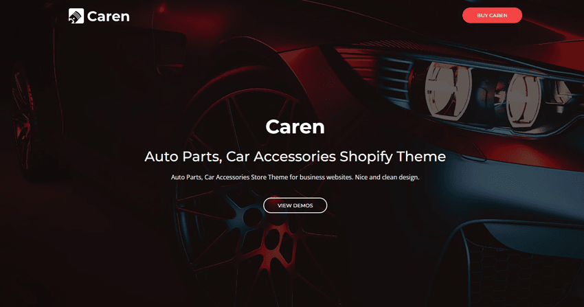 Caren Shopify theme