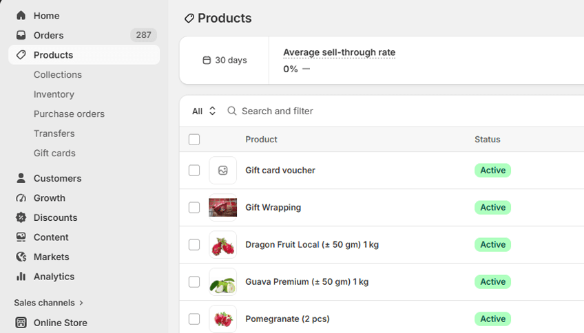 Click Products