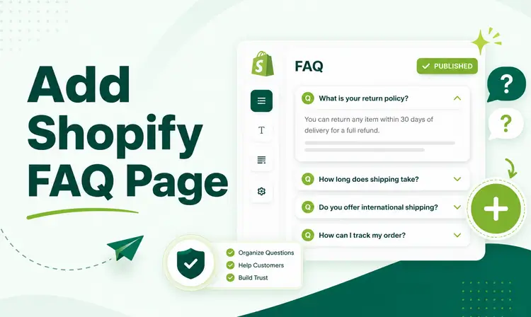 How to Add a FAQ page on Shopify
