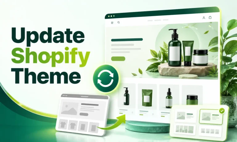 Step-by-step guide to update a Shopify theme
