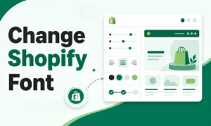 ShopiBuffet thumbnail about changing font in Shopify
