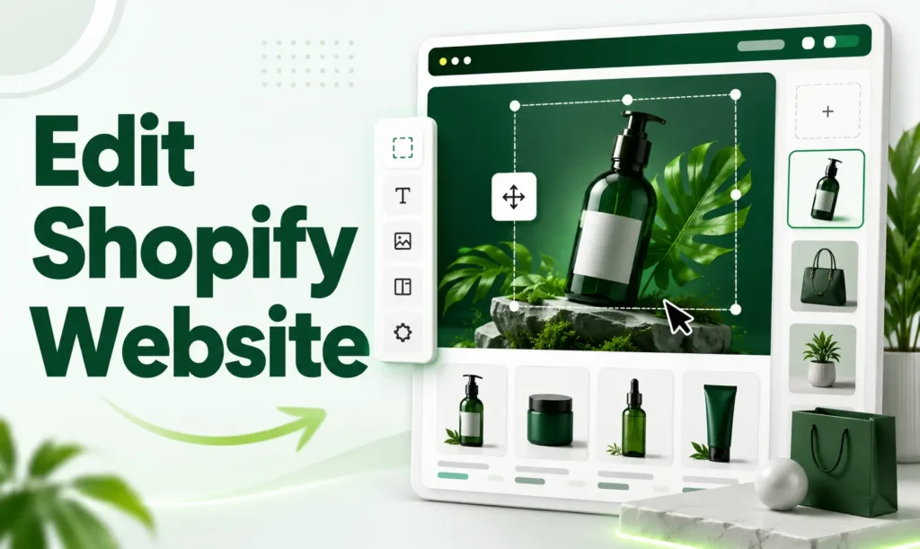 Beginner guide to edit a Shopify website