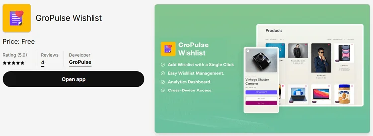GroPulse Wishlist