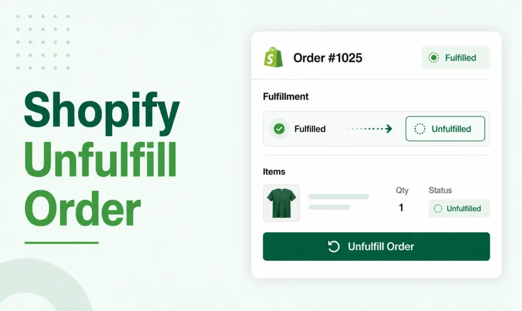 How to Unfulfill an Order in Shopify with Expert Guidance