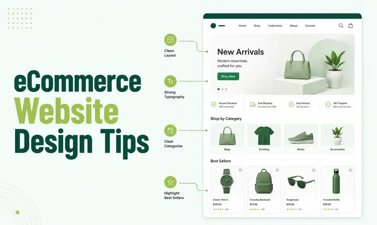 Beautiful eCommerce Website Design Tips and Examples