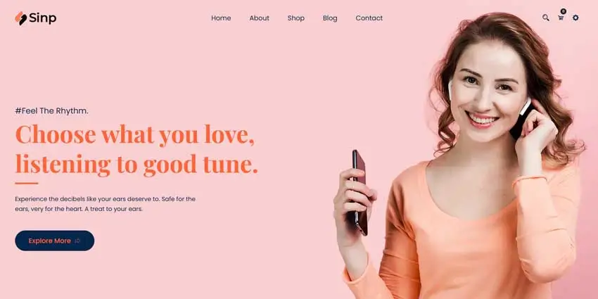 Sinp - Single Product Shop Shopify Theme