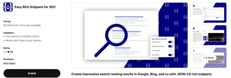 Rich Snippets for SEO