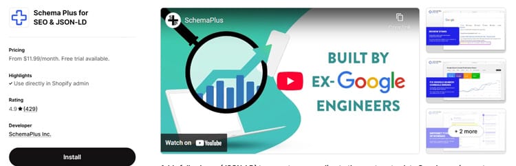Schema Plus for SEO