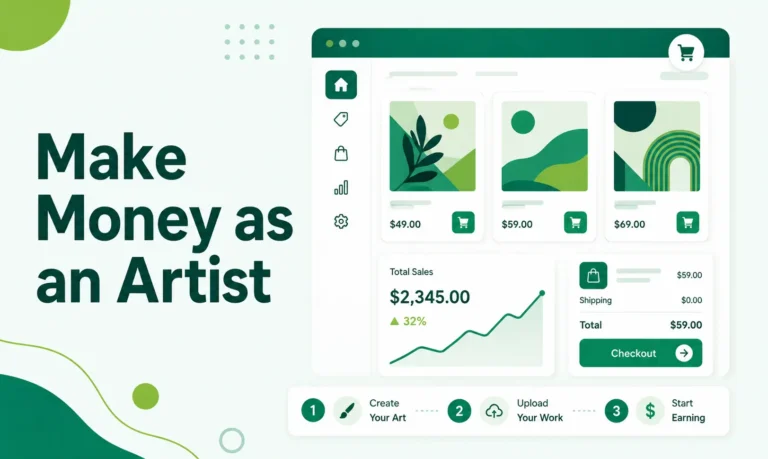 Artist income guide with Shopify style thumbnail for ShopiBuffet