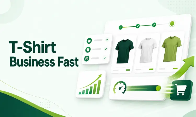 Shopify t-shirt business startup thumbnail for ShopiBuffet