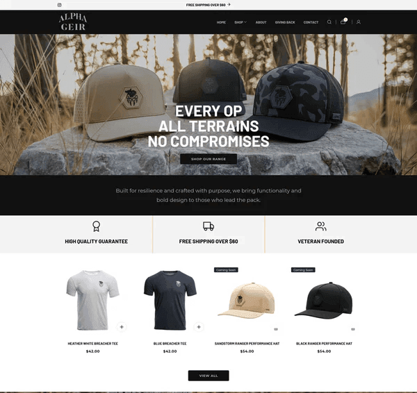 alpha gear