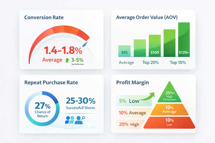 Core Metrics Behind Shopify Success
