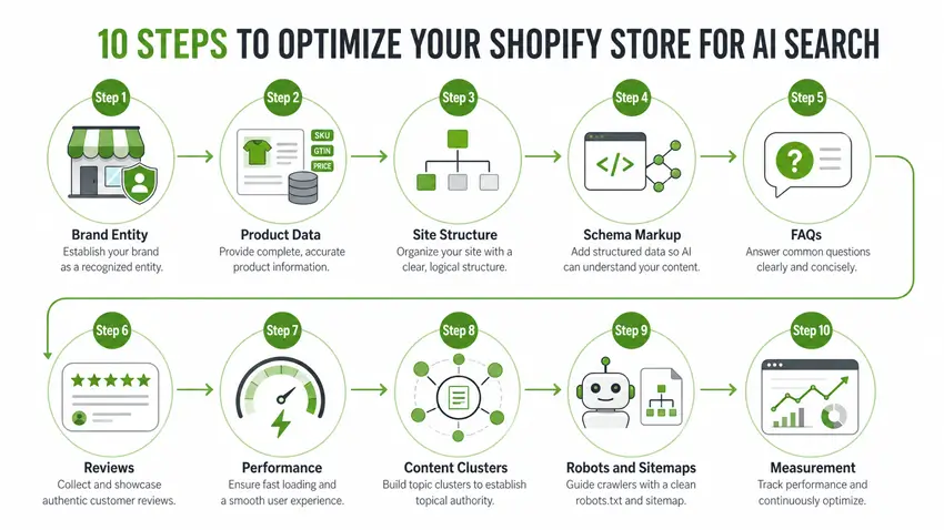 Optimize Your Shopify Store for AI Search: 10 Easy Steps to 