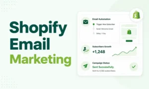 ShopiBuffet thumbnail about setting up Shopify email marketing for beginners.