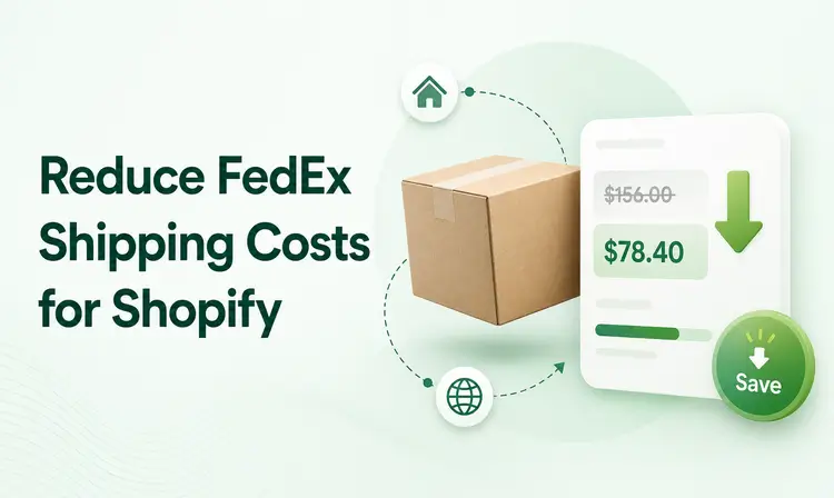 Shopify FedEx shipping cost reduction thumbnail